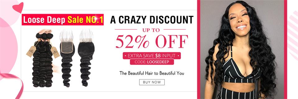 loose deep hair sale