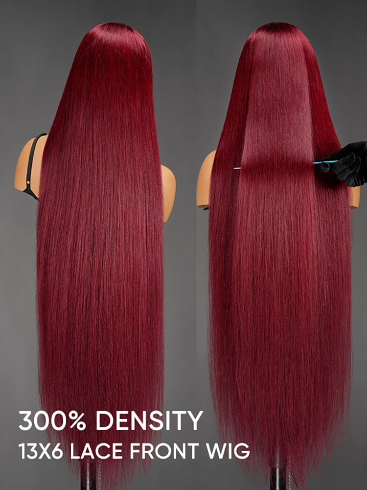 unique flawless red wigs
