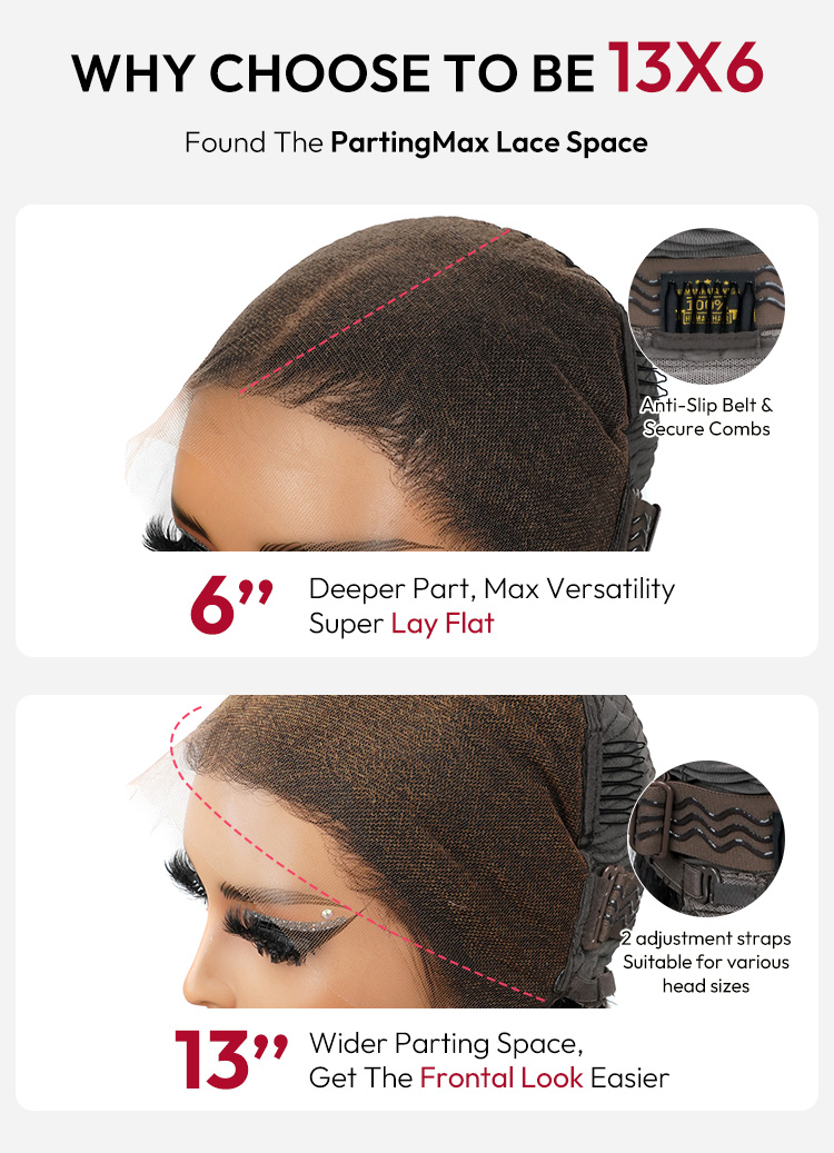 max 13x6 HD lace frontal