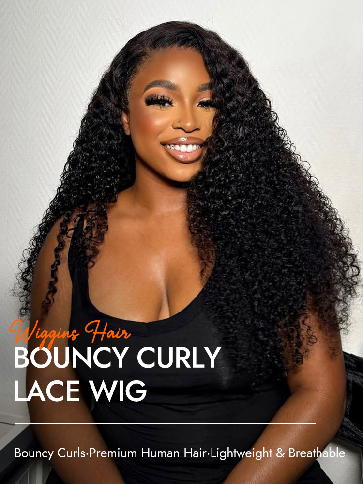 Bouncy Curly Human Hair