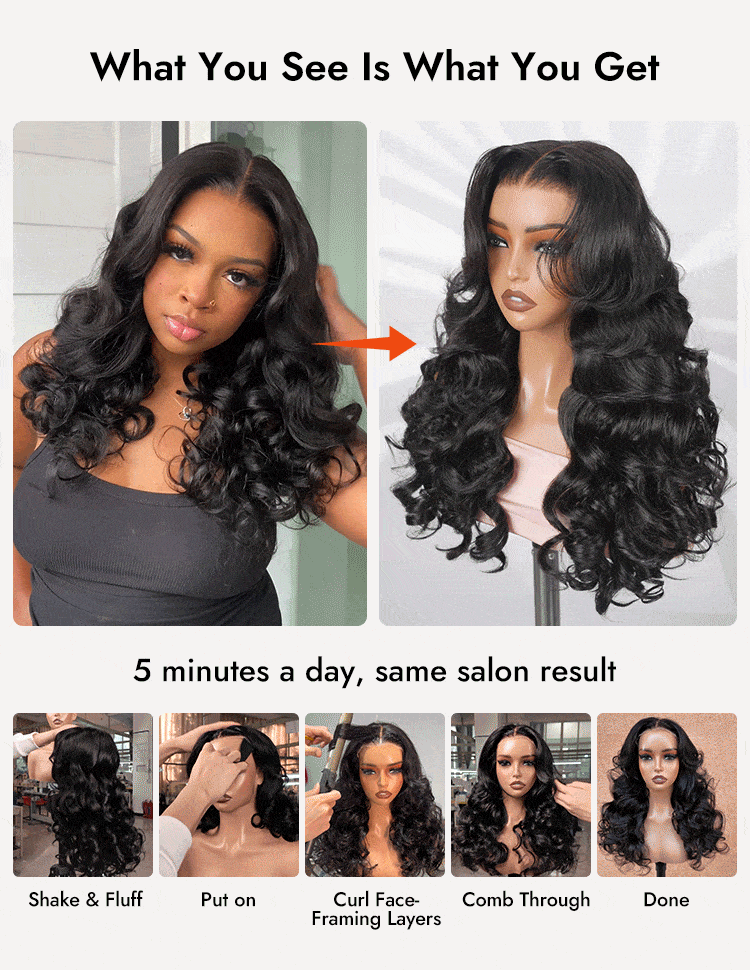 Salon-Quality Layer Cut Wig