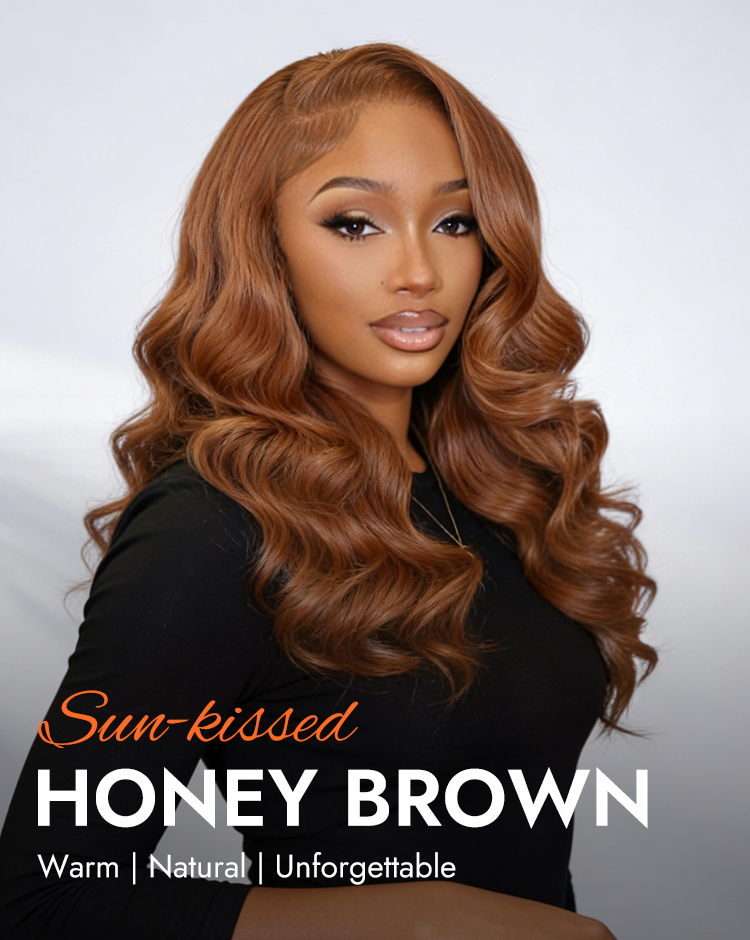Honey Brown Human Hair