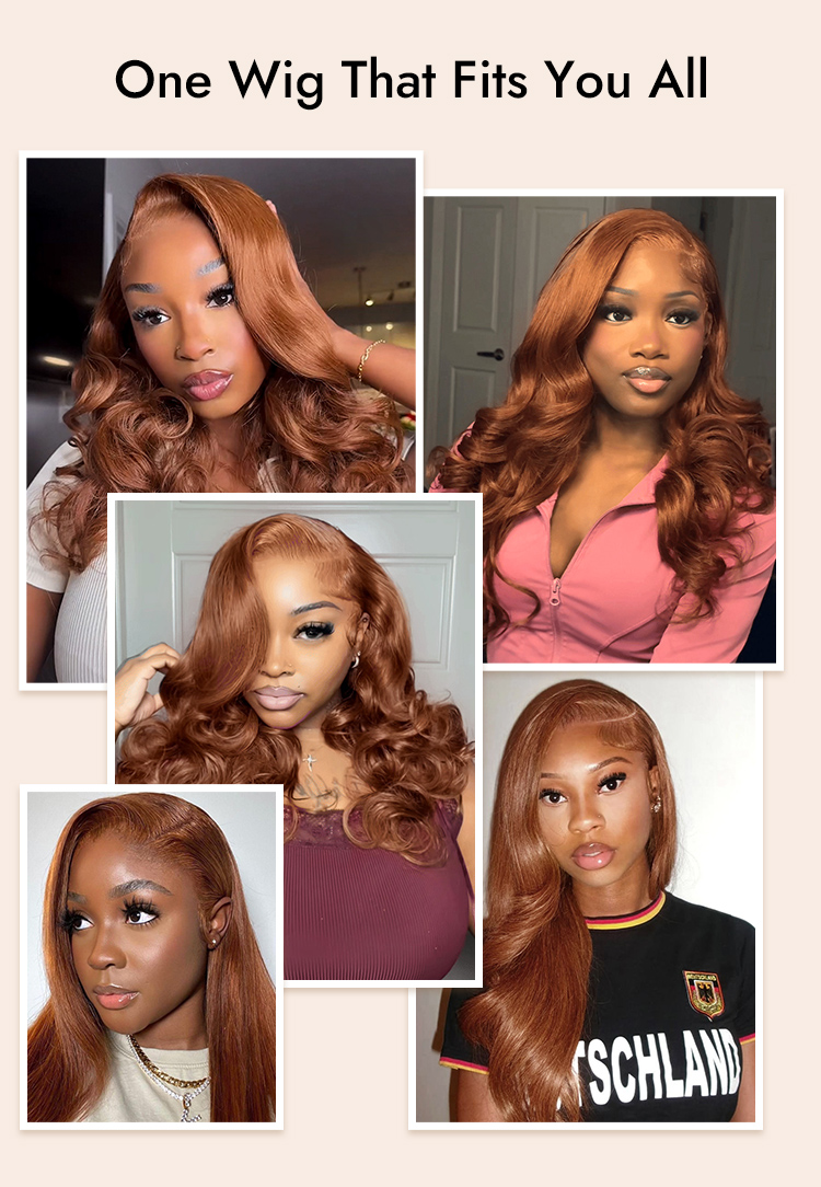 Honey Brown Straight Human Hair