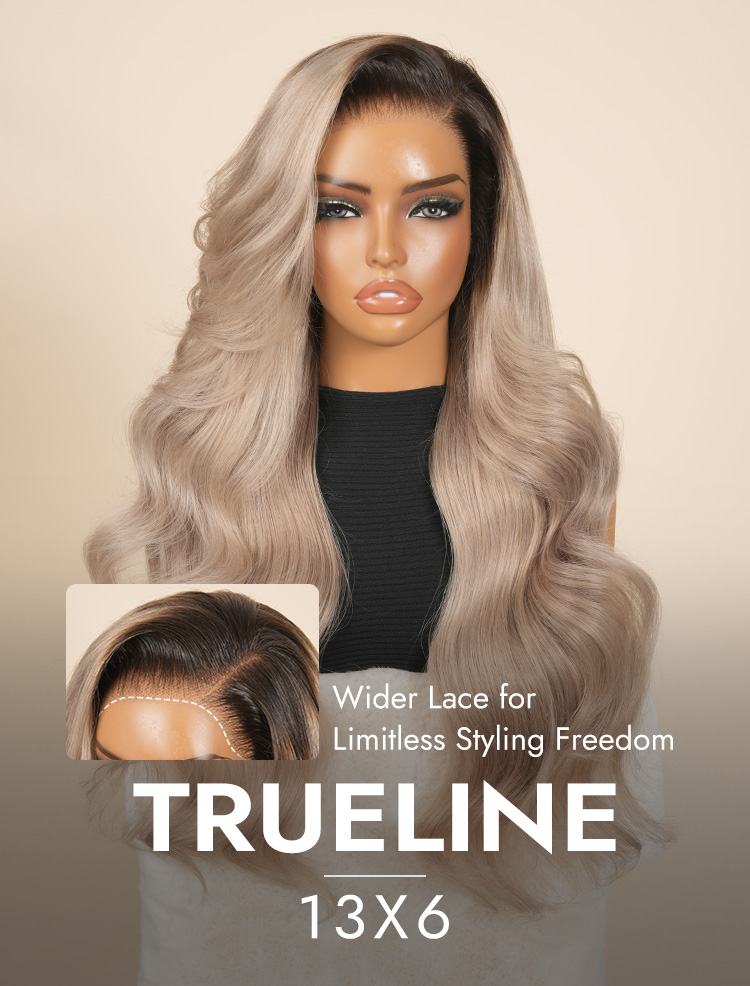 Ash Blonde Wig With Multi-Layers