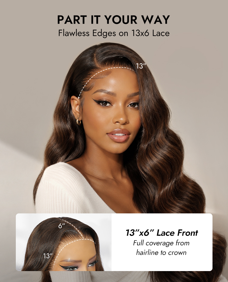 Highlight Loose Body Wave Hair Wigs