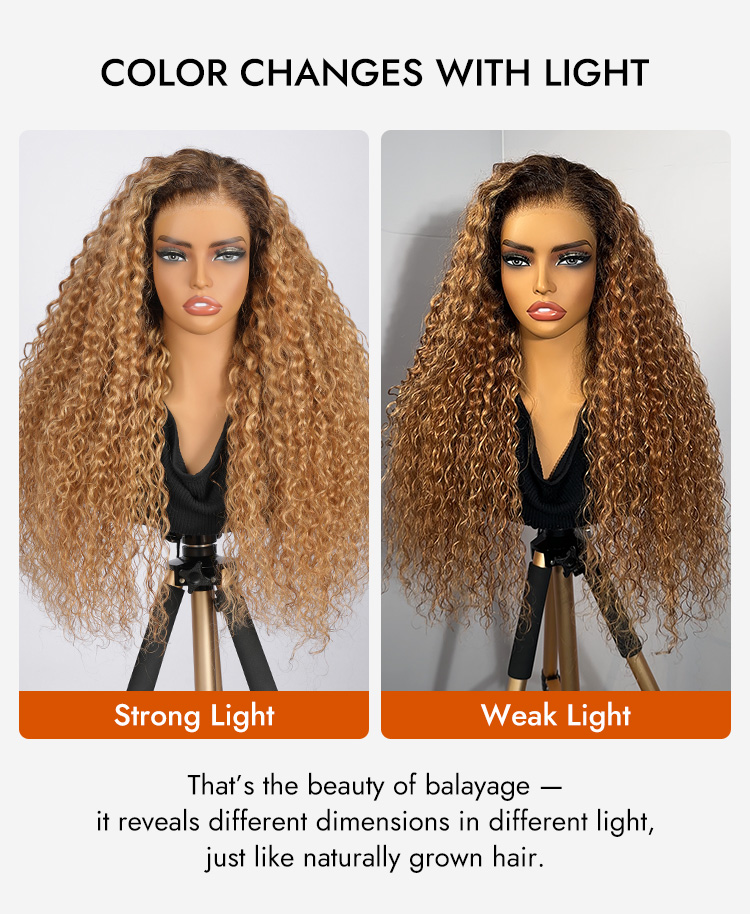 Honey Blonde Highlights Human Hair