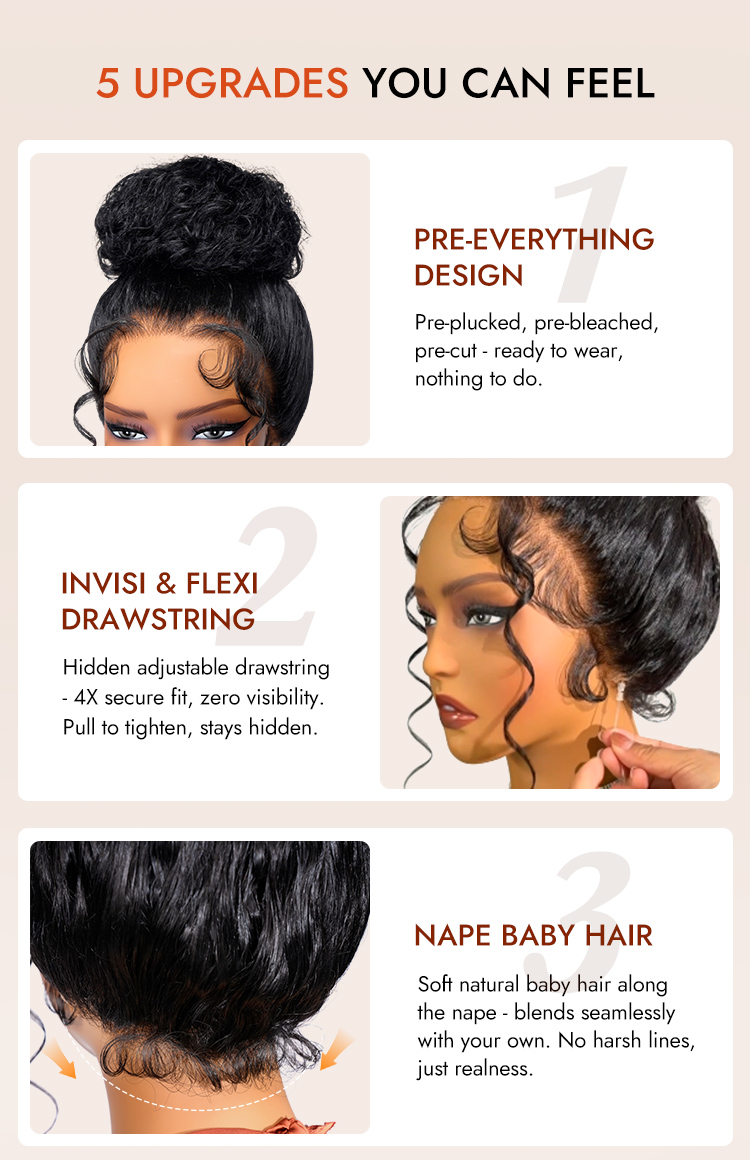 Loose Deep Hair 360 Lace Wig