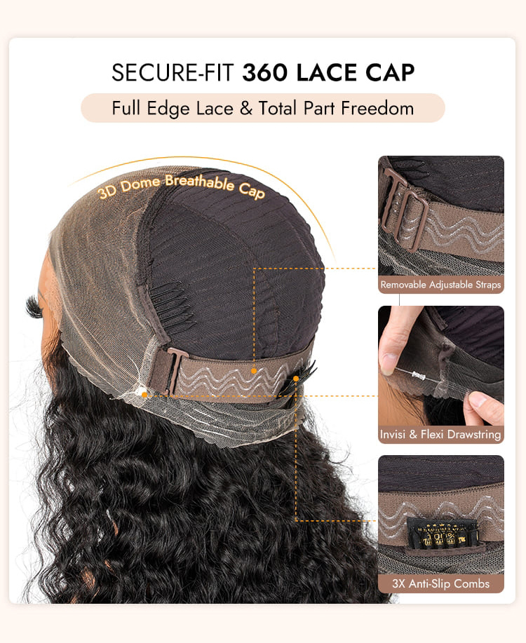 Loose Deep 360 Full Lace Wigs