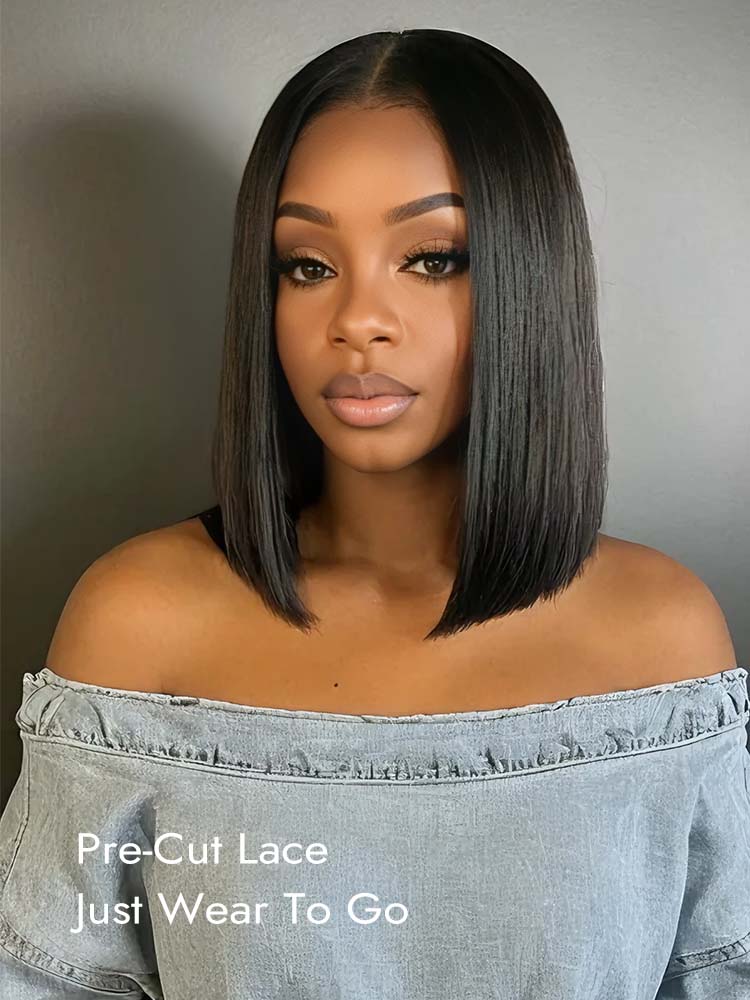 t part bob straight human hair wigs