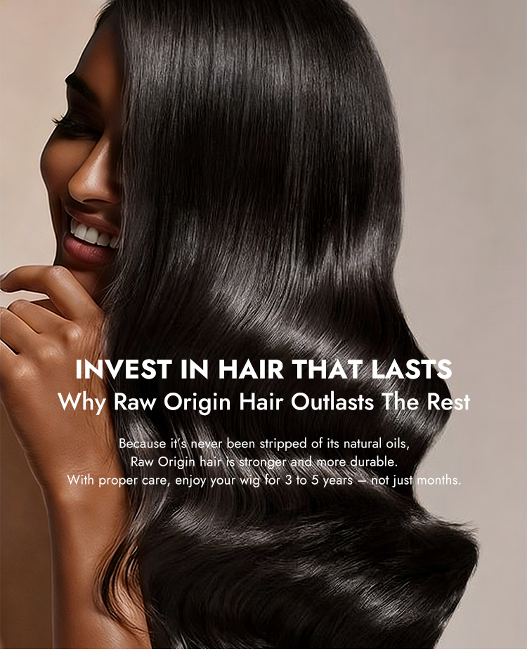 raw origin straight human hair hd lace wigs