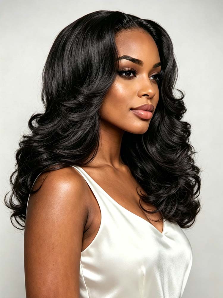fashion layers human hair wear go wigs