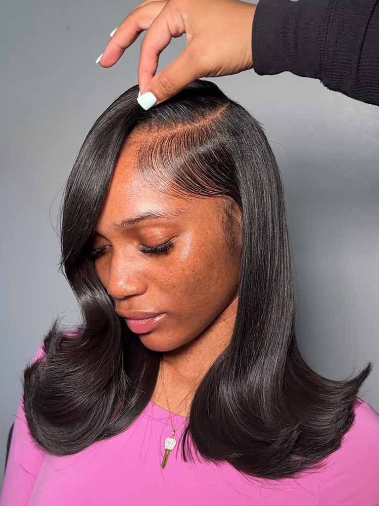 flip over human hair wigs