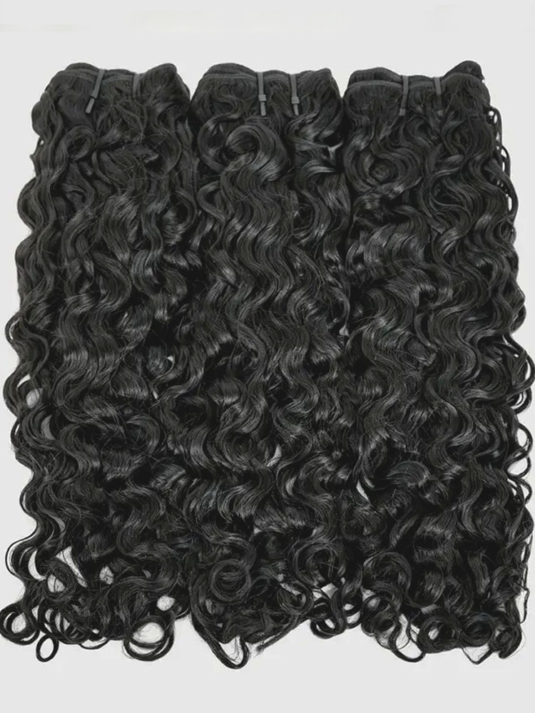 curly raw indian hair