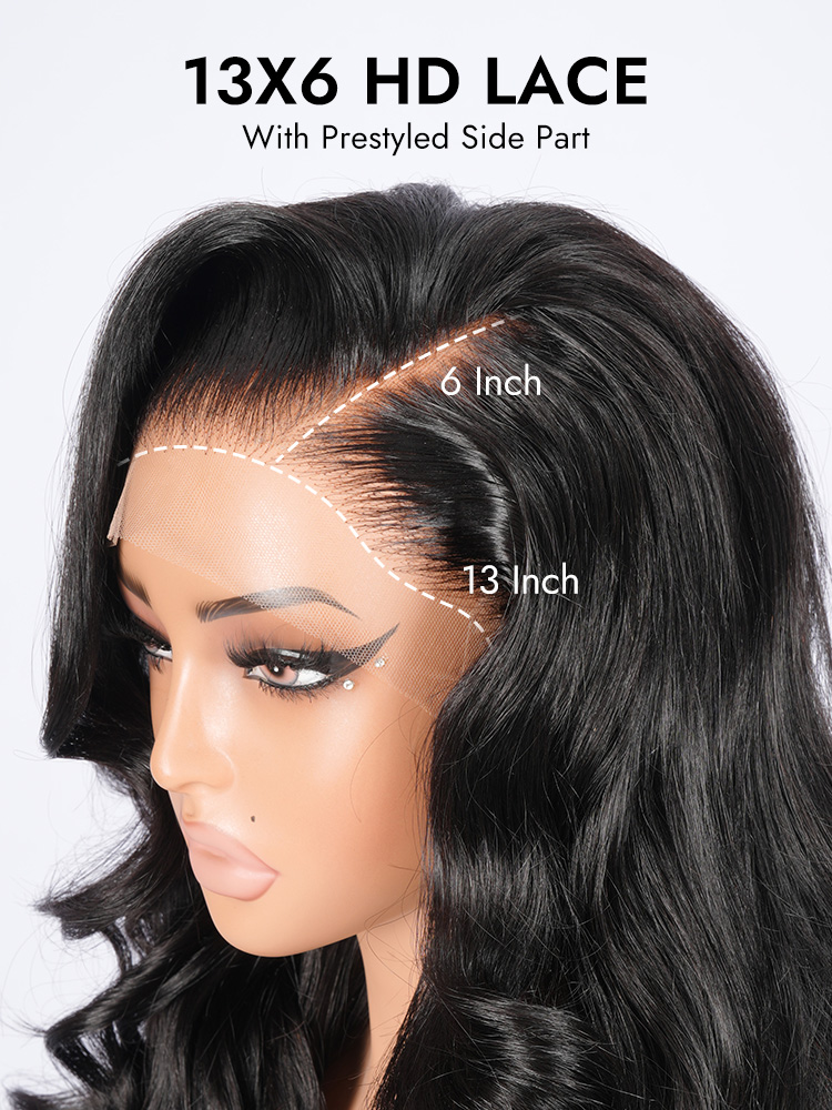 Full Density Bouncy Wave Human Hair Wigs