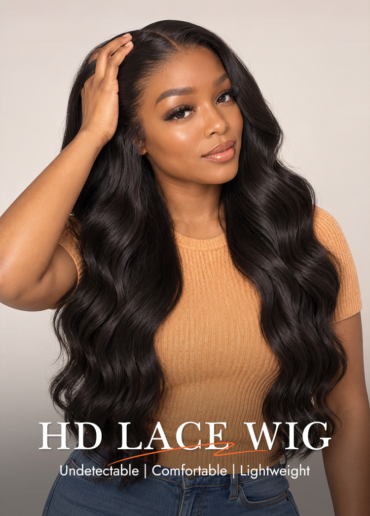 HD lace frontal wigs straight