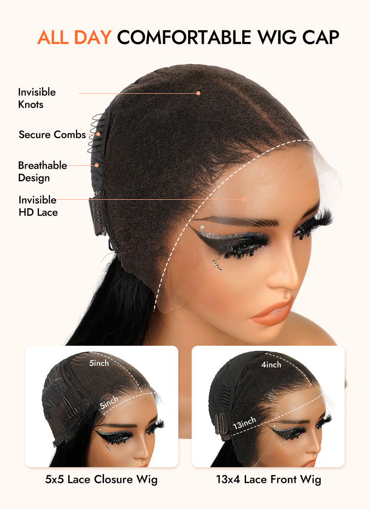 13x4 HD lace front wig