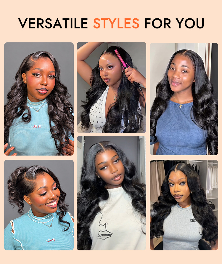 pre plucked HD lace front wig