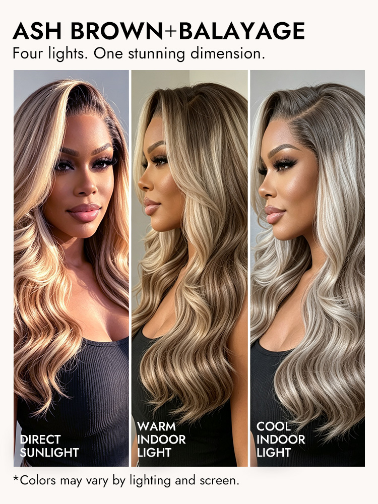 Ear To Ear Lace Frontal Highlight Blonde Wigs