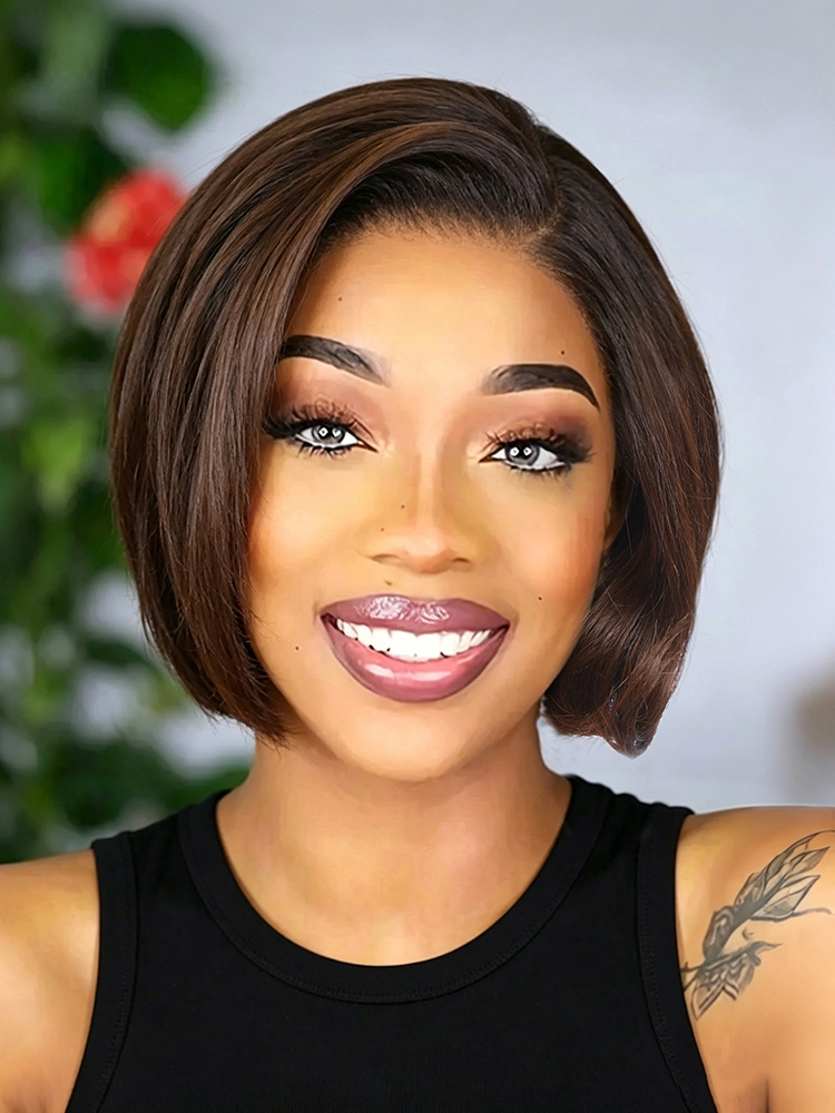 Raw Vietnamese ombre brown 5x5 HD lace wig