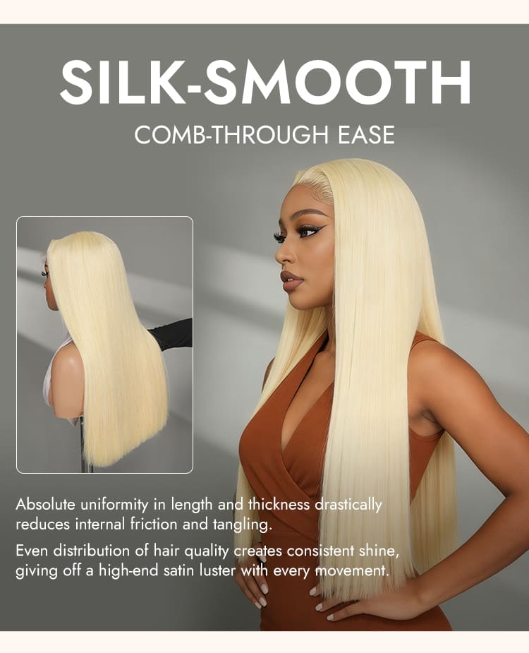 super double drawn 613 straight wig