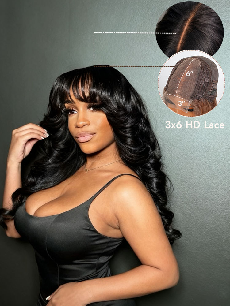 3x6 HD Lace Wigs With Wave