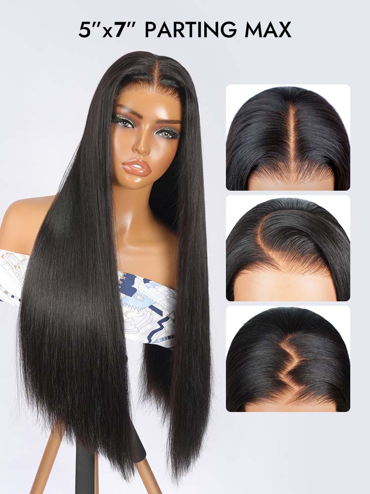 Pre Cut 5x7 HD Lace Glueless Wig