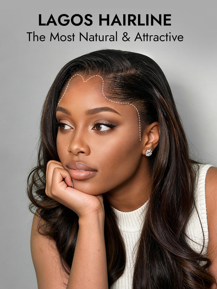 highlight 13x4 HD lace front wig