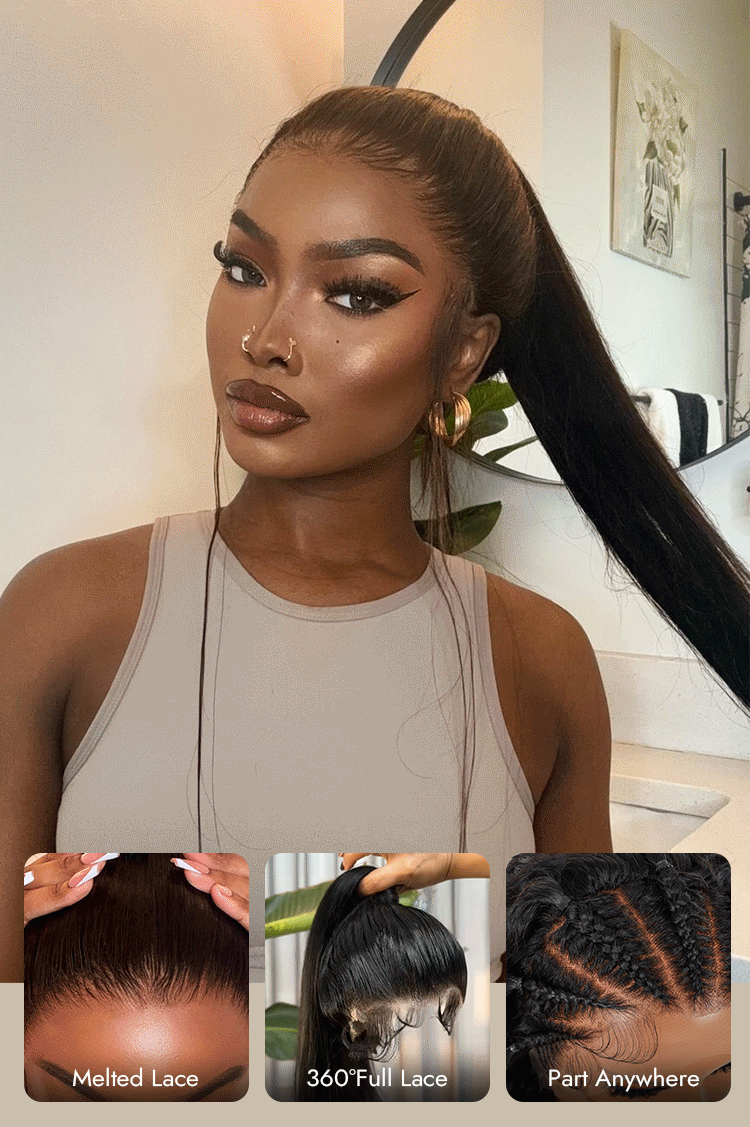 Straight Human Hair Wig