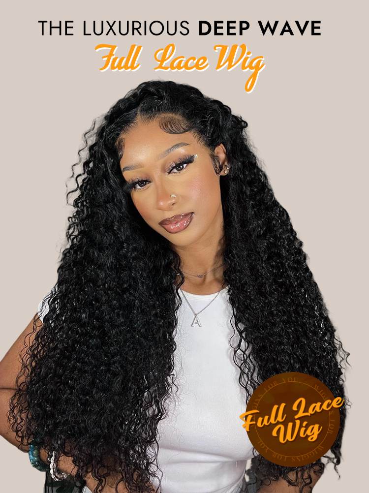 Deep Wave Human Hair Wig