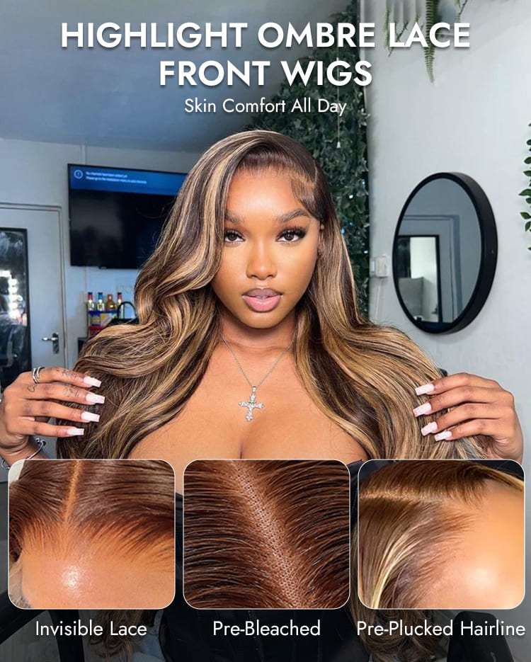 Highlight Lace Front Wigs