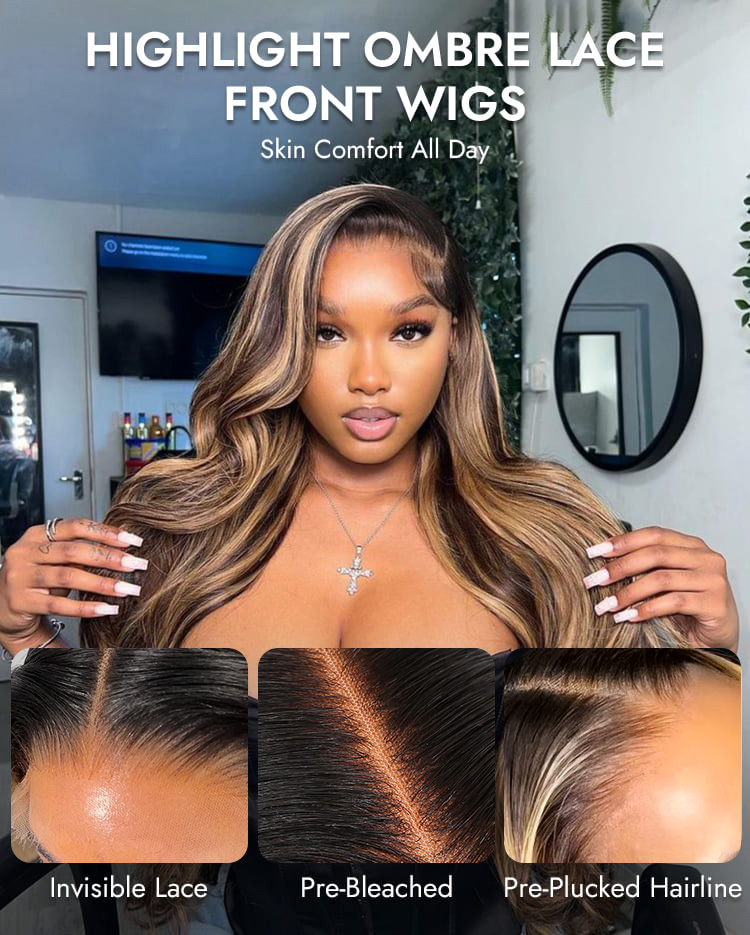 Highlight Lace Front Wigs