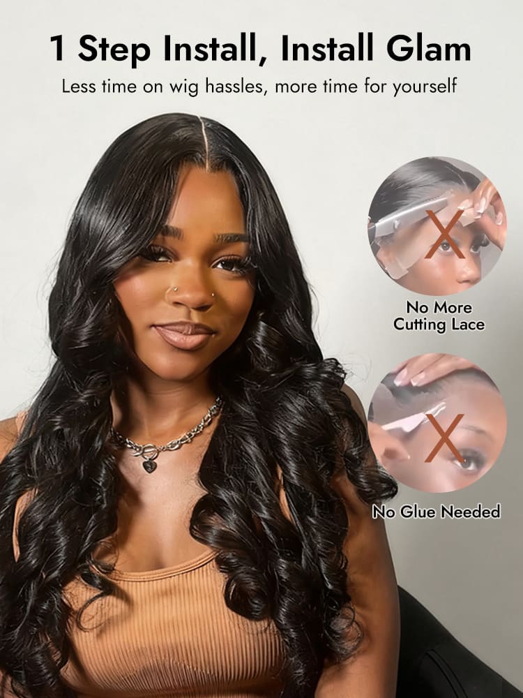 Loose Body Human Hair 3x6 Lace Closure
