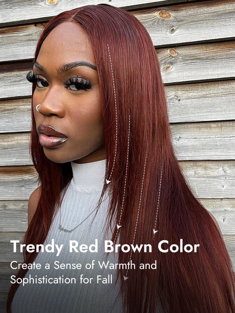 Layered Cut Straight Human Hair