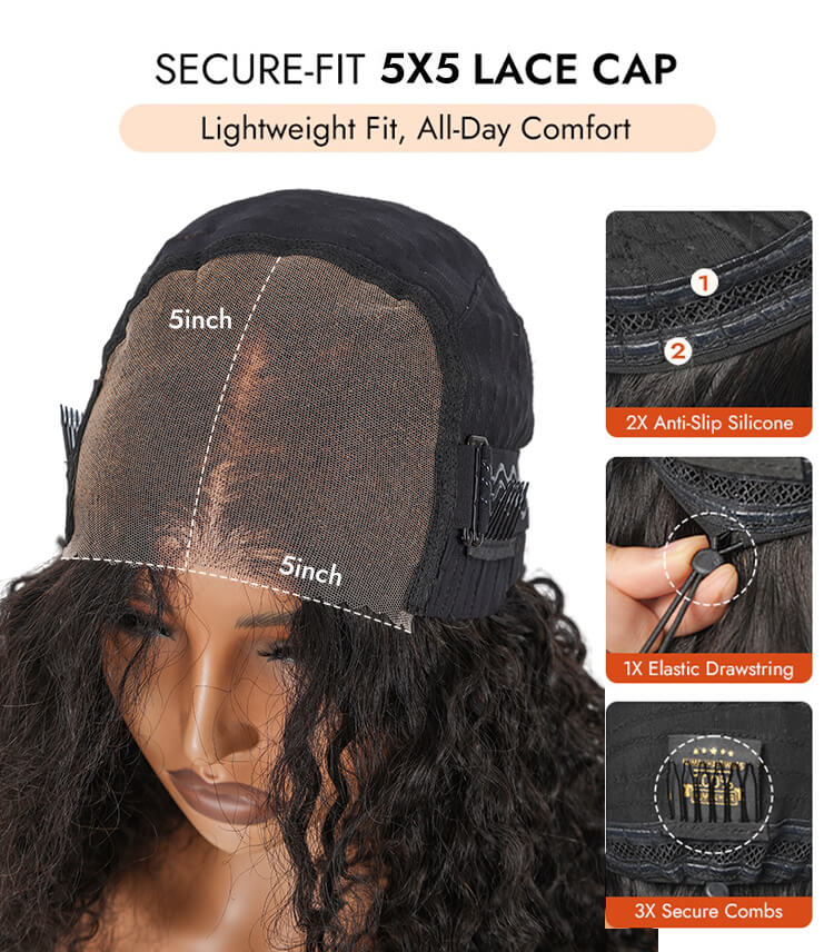 Dark Brown Human Hair Wigs