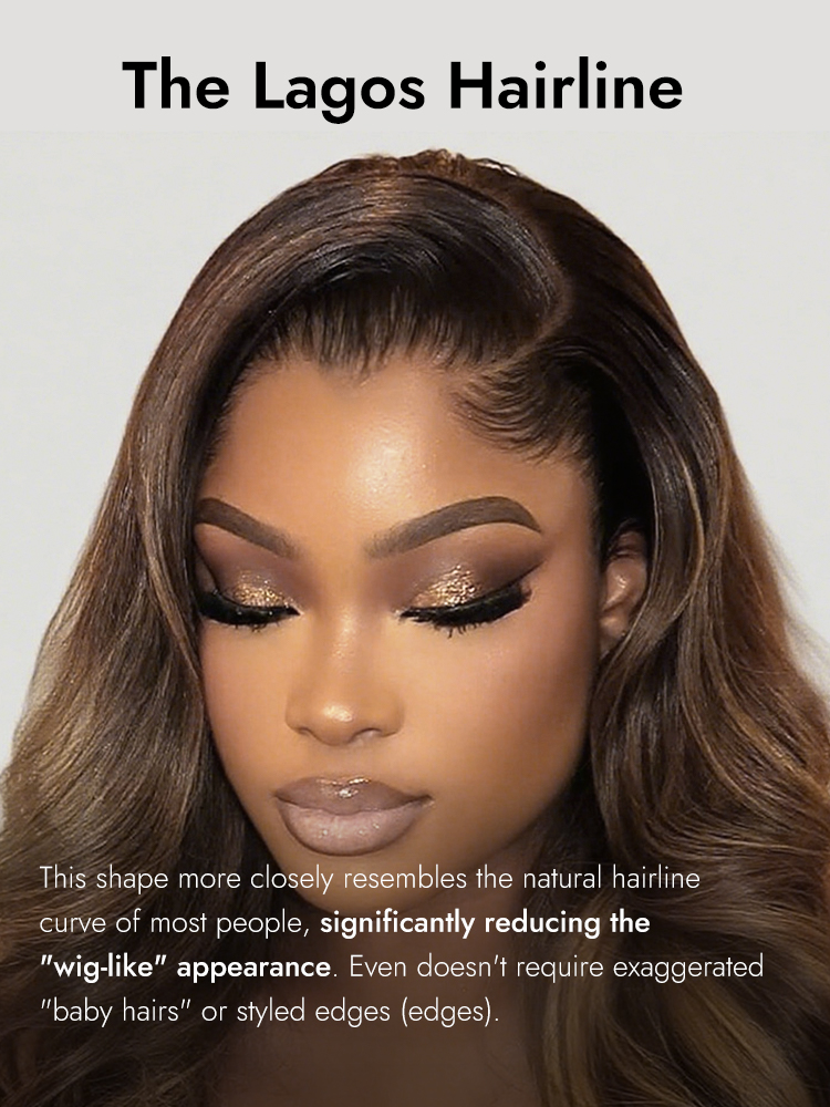 Ombre Lagos Hairline Wigs