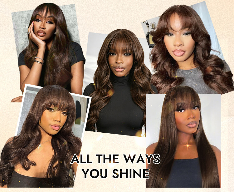 Dark Brown Ready To Go Lace Wigs