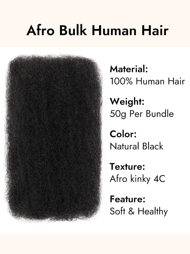 Afro Kinkys Bulk Hair