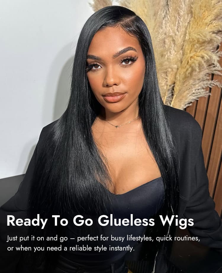 Straight Glueless Wigs