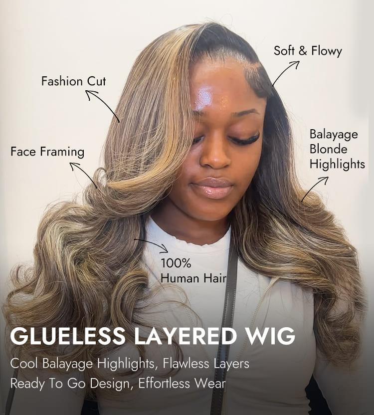 Balayage Wear And Go Wigs