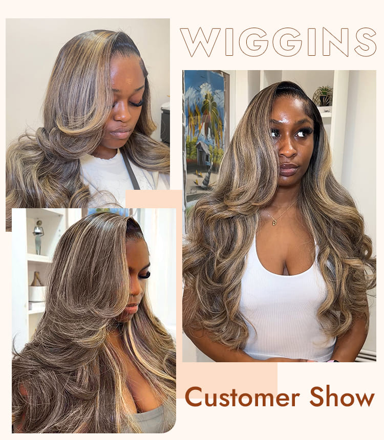 Highlight Brown Lace Wigs With Kash Dolls