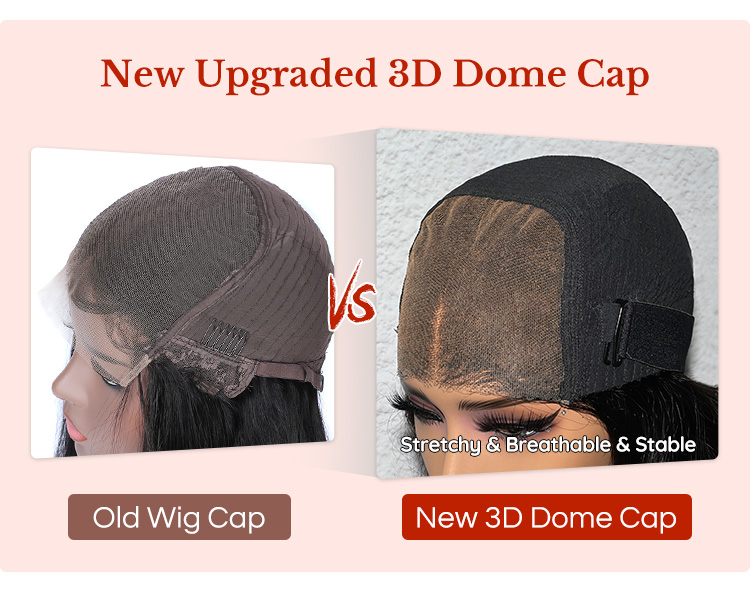 new upgrade 3D dome cap