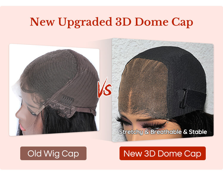 new 3D dome cap