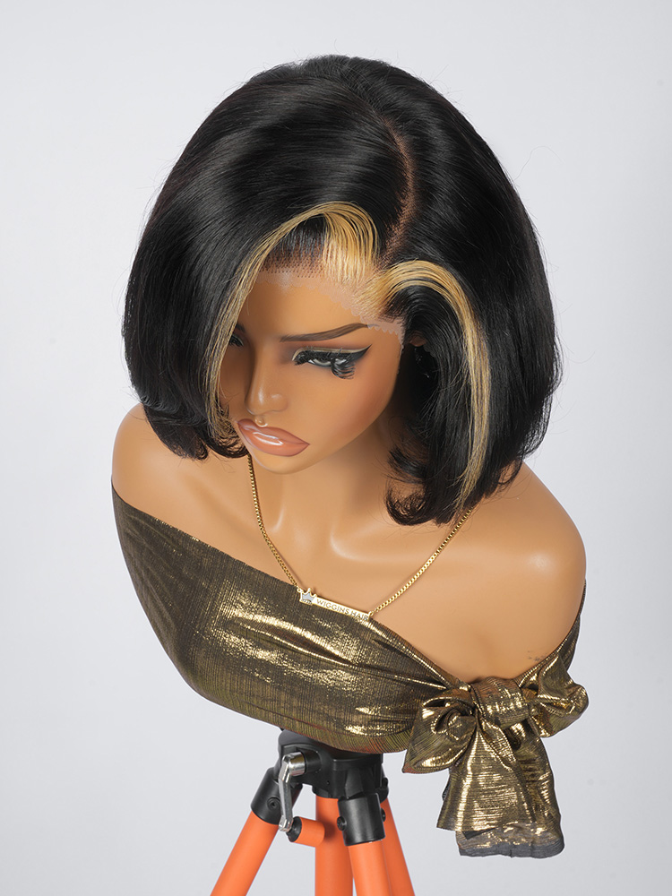 Layered Wavy Short Hair Wigs