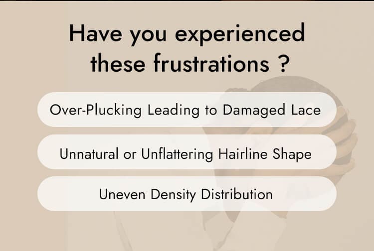 M Shaped Hairline lace Wigs