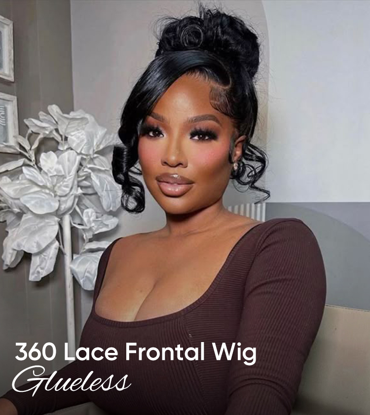 360 lace front wig