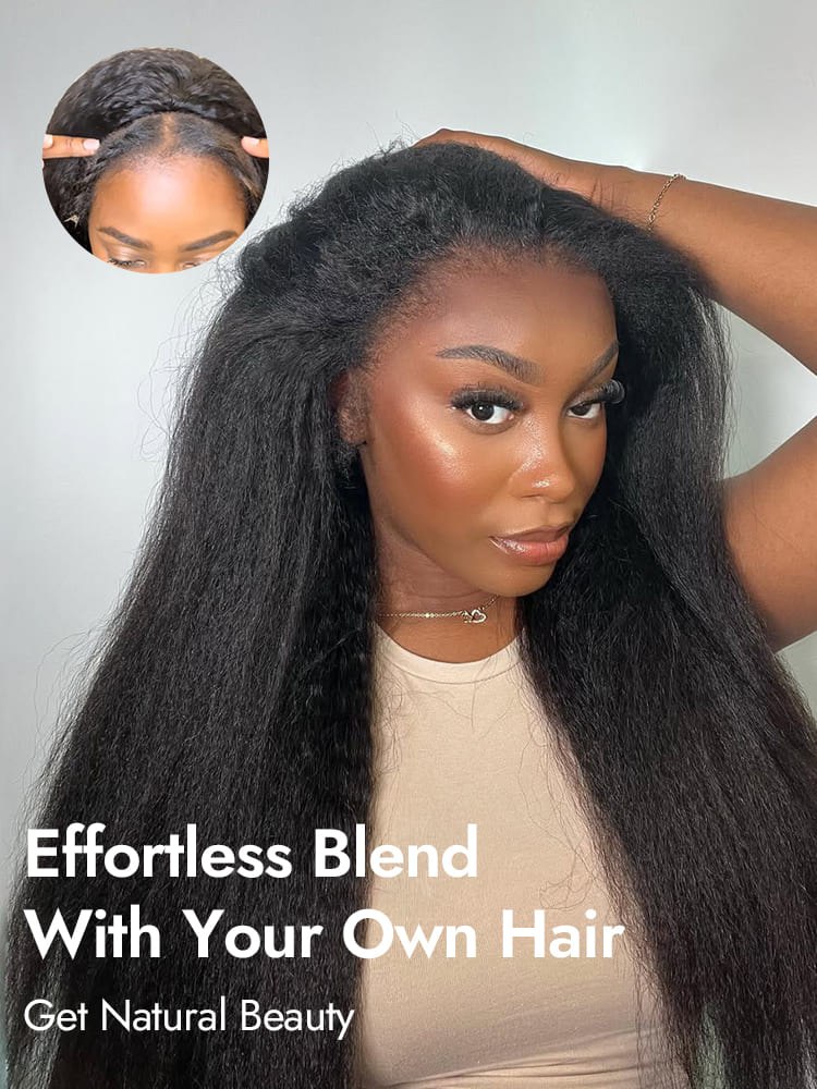 Kinky Straight Half Wigs For Beginners