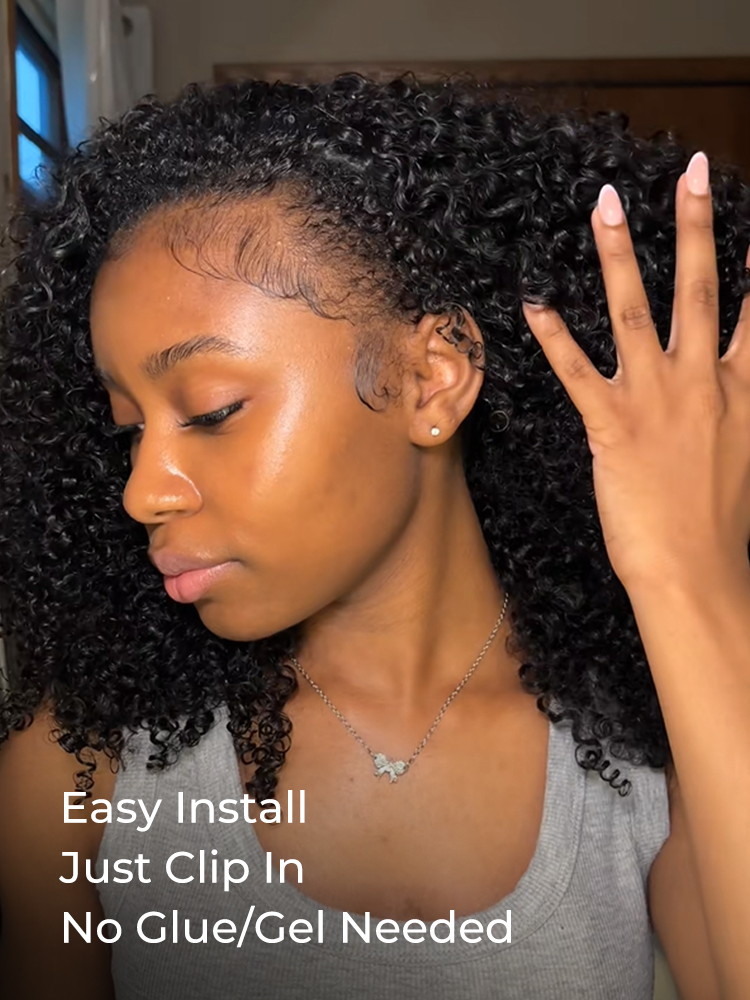 Easy Install Half Wigs
