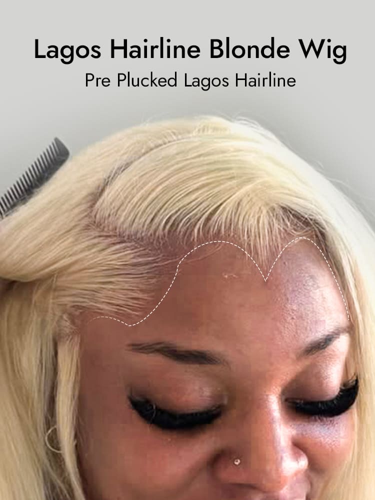 Lagos Hairline Blonde Wigs