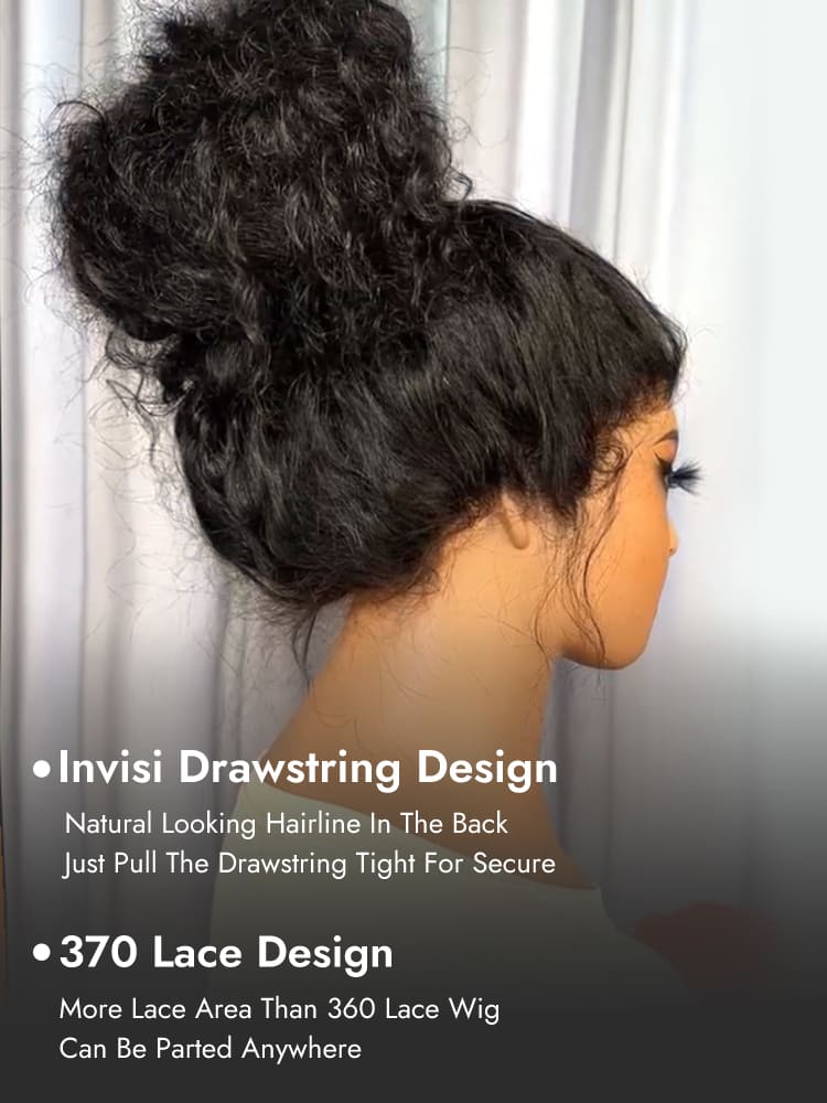 Invisi Drawstring 370 Lace Wigs