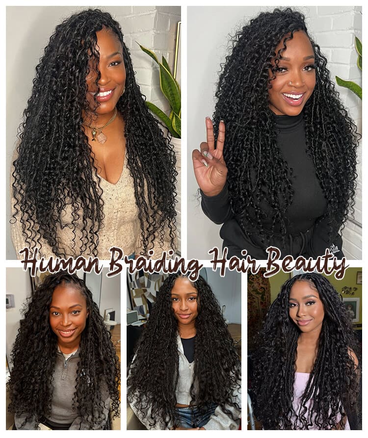 Versatile Styles With Deep Wave Hair Bulk